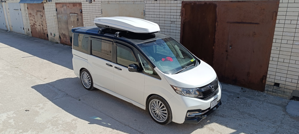 Установка самого красивого багажника на крышу — Honda Stepwgn (5G), 1,5 ...