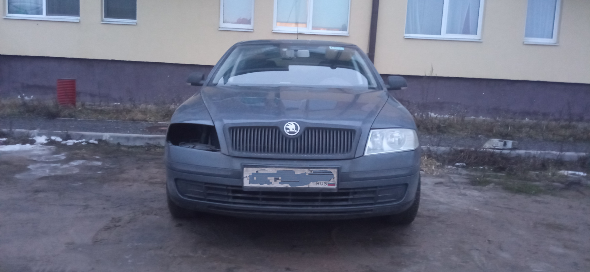 Маски фар — Skoda Octavia A5 Mk2, 1,6 л, 2008 года | стайлинг | DRIVE2