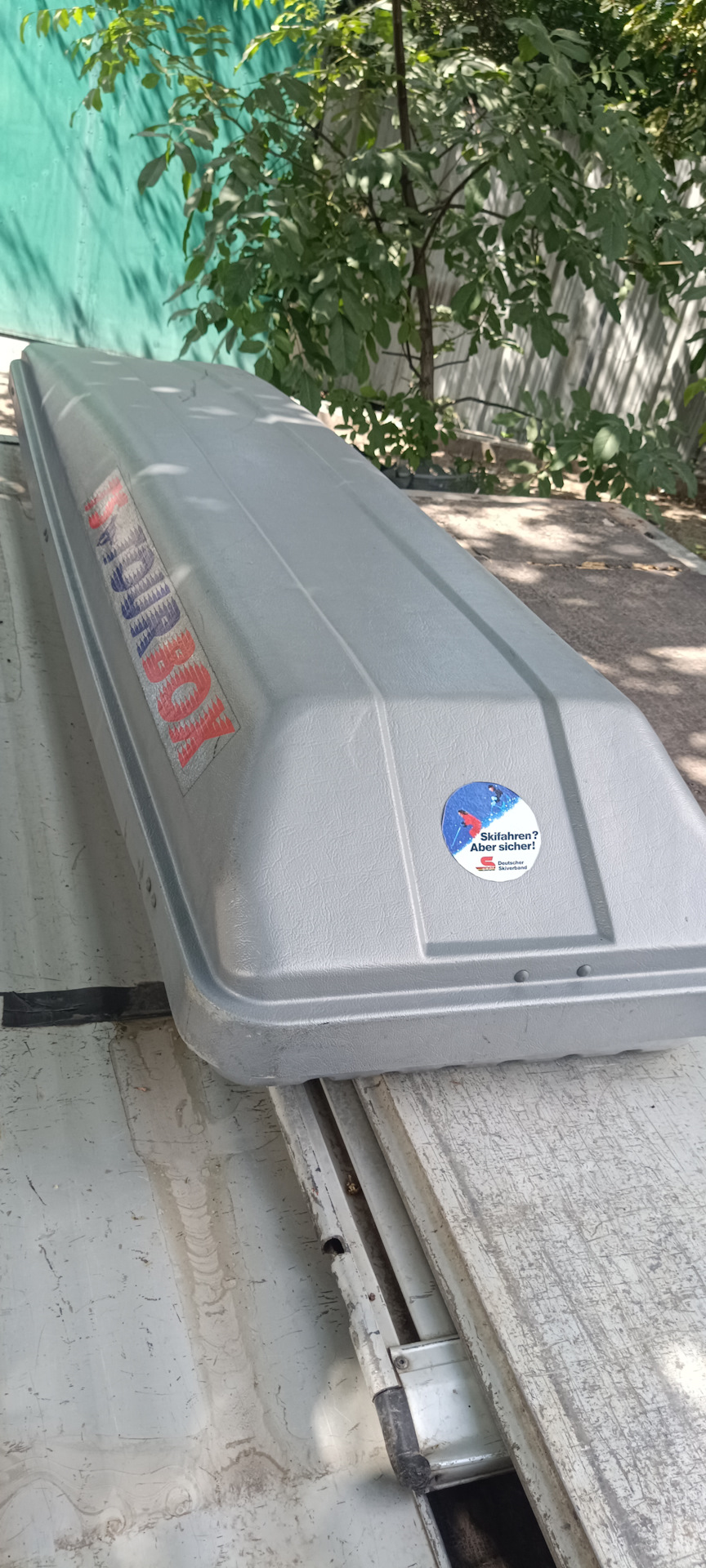 Авто бокс и поперечные дуги на крышу. — Mercedes-Benz V-Class (W638), 2 ...