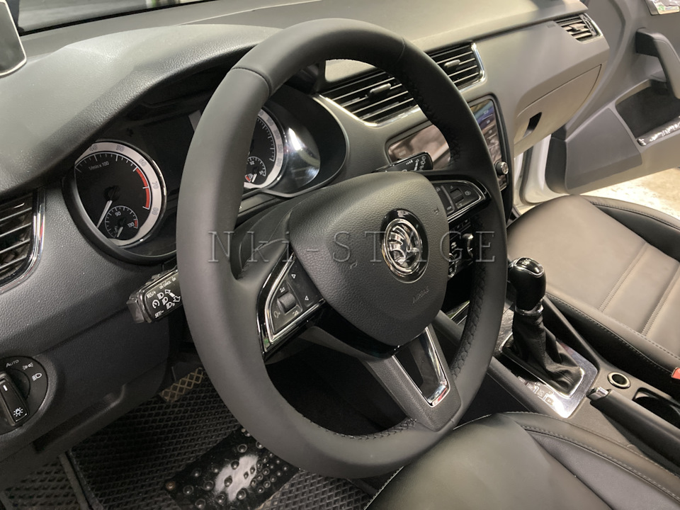 Перешив руля Škoda Octavia А7. — Nki-stage на DRIVE2