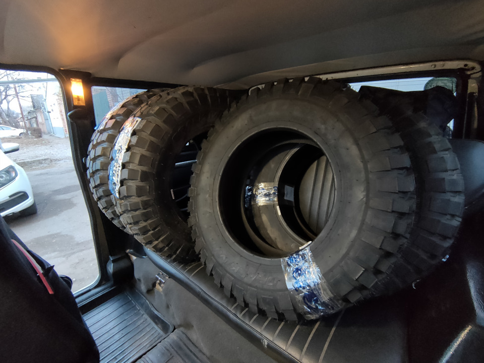 Новая резина Lakesea Grack MT, 215/75 R15 — Lada 4x4 3D, 1,6 л, 1982 ...