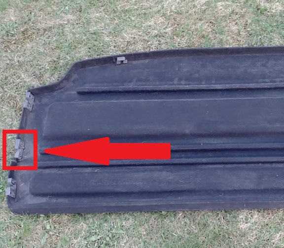 Фиксатор полки багажника — Chery Tiggo 1, 1,8 л, 2012 года | расходники ...