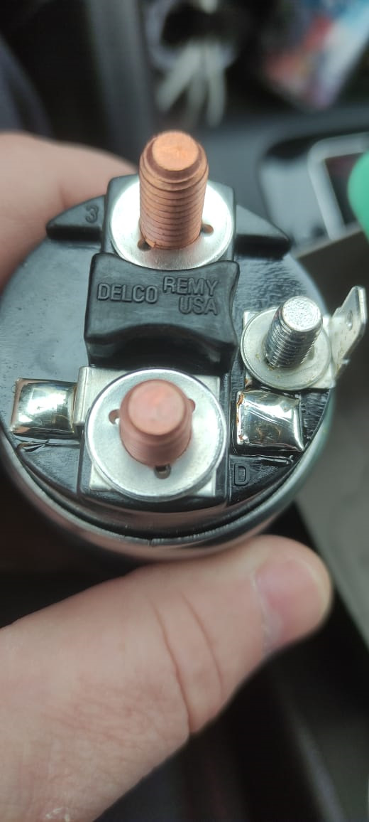 Замена втягивающего реле — Chevrolet Lacetti 5D, 1,6 л, 2008 года ...