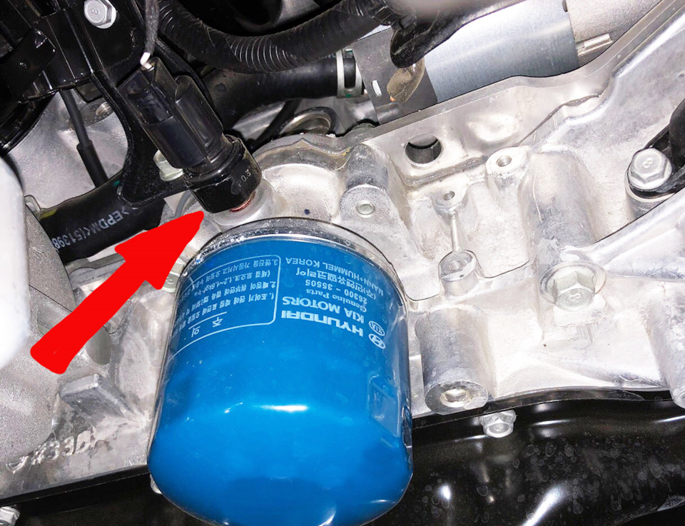 Красная масленка на панели приборов и замена датчика давления масла ...