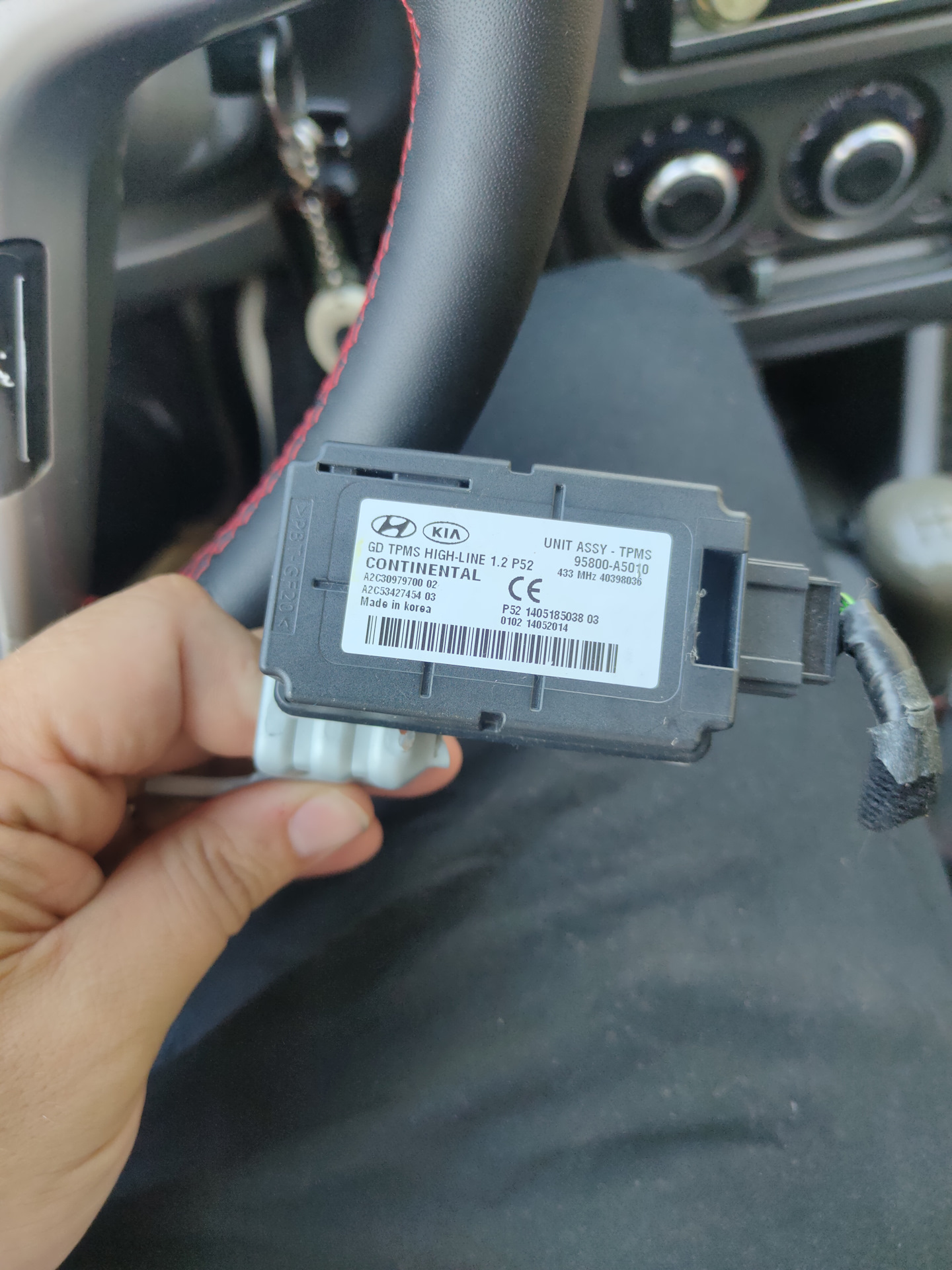 Hyundai solaris tpms