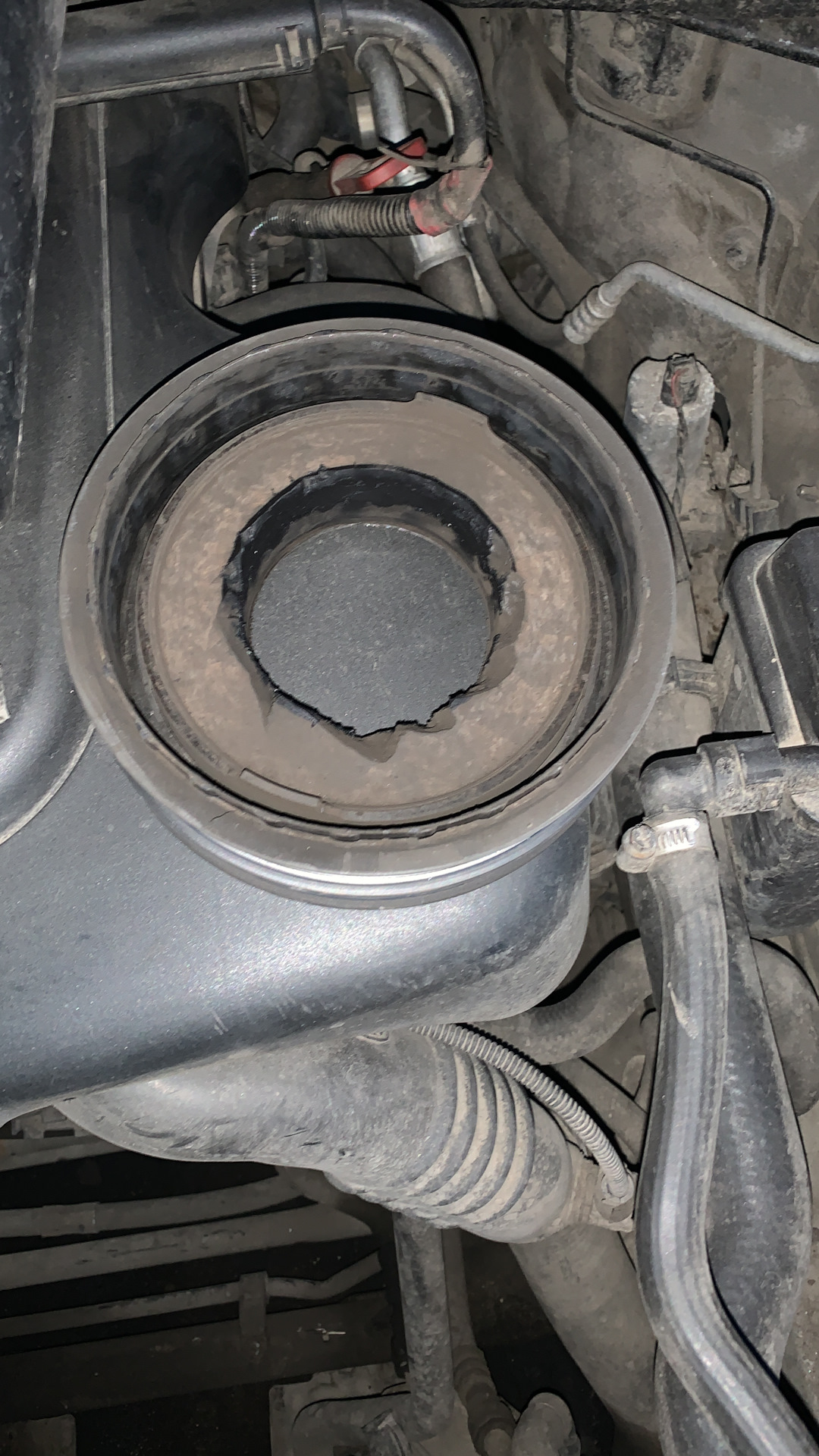 №28 Демпфер коленвала, обгонная муфта на М47ТУ2 — BMW 3 series (E90), 2 ...