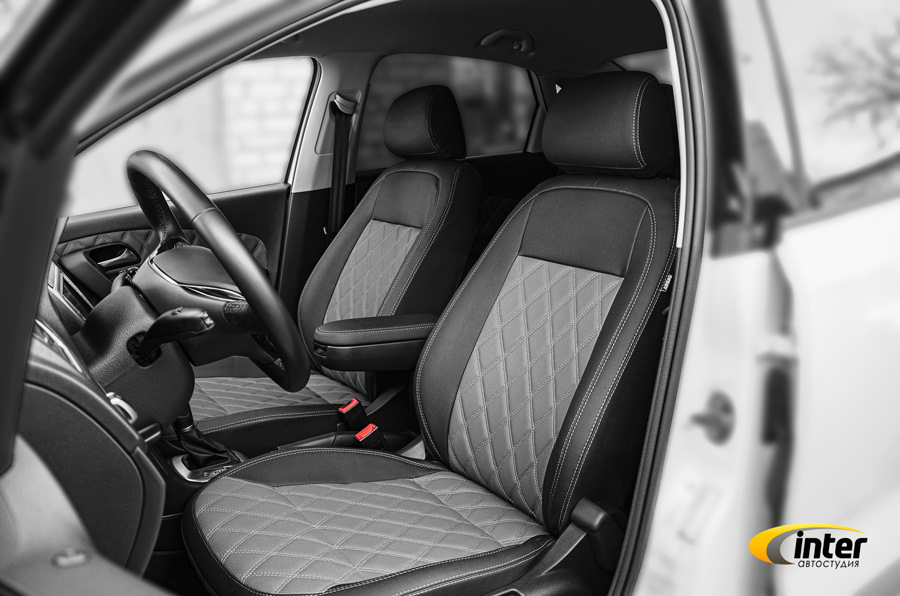 Каркасные чехлы и аксессуары из экокожи для Volkswagen Polo Sedan — AS ...