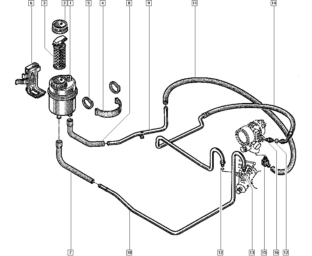 Схема гидроусилителя нива. Система ГУР Рено Логан. Система ГУР Рено Логан схема. ГУР Рено Логан 1.6 схема. Гидроусилитель руля Рено Логан схема.