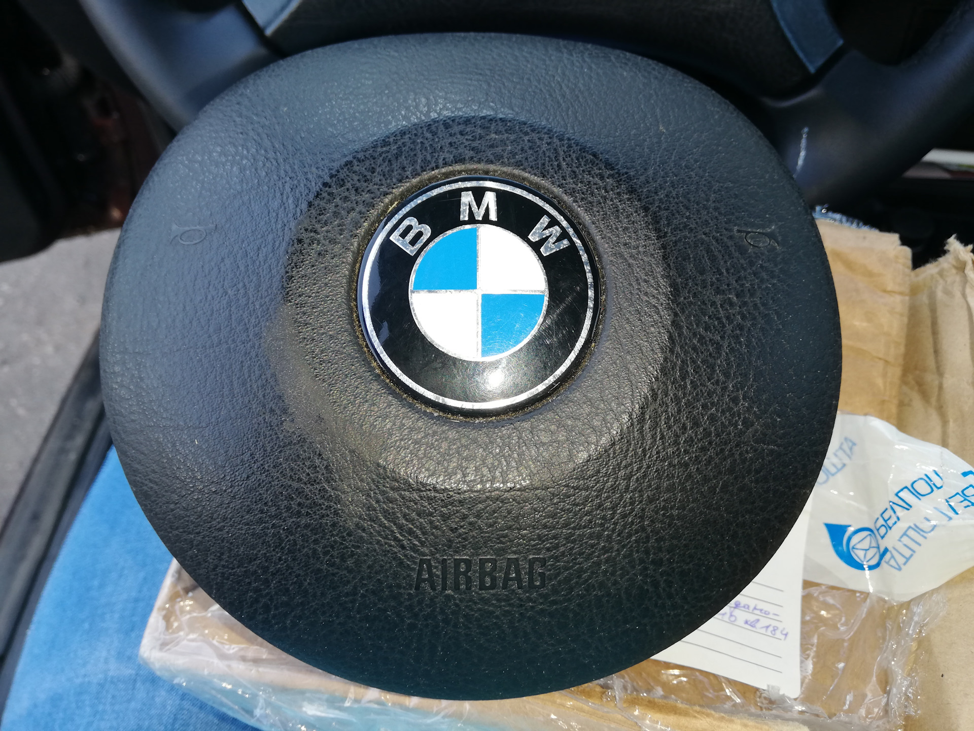 Bmw airbag фото машины