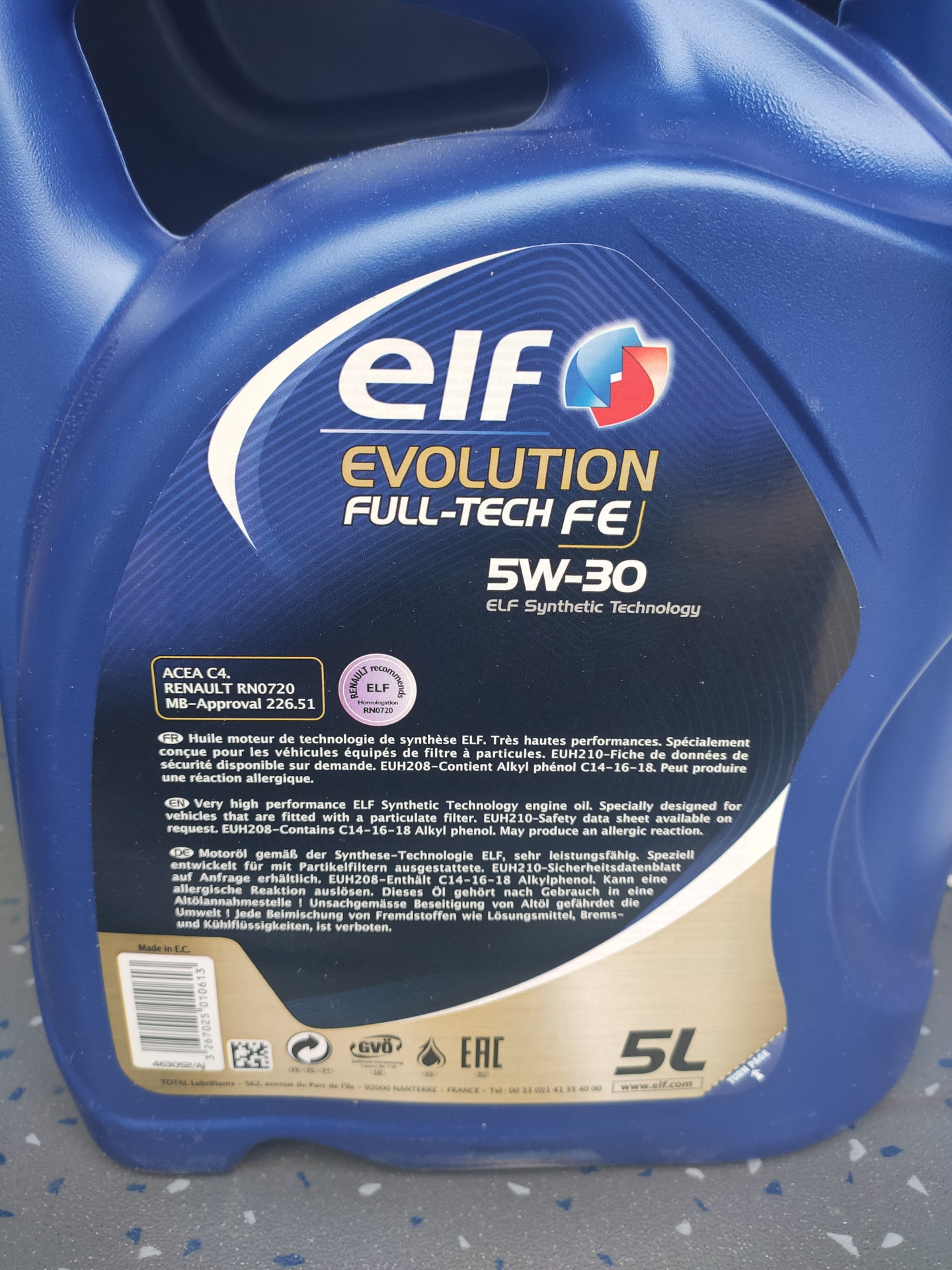 Масло фулл. Elf Evolution r-Tech Fe 5w-30. Elf Evolution Full-Tech Fe 5w-30 артикул. Масло Elf Evolution Full-Tech Fe 5w-30 с3 5л. Elf Evolution Full-Tech Fe 5w-30 208л.