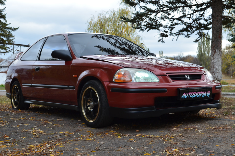 Мини клип про хонду) — Honda Civic Coupe (6G), 1,8 л, 1998 года | видео ...