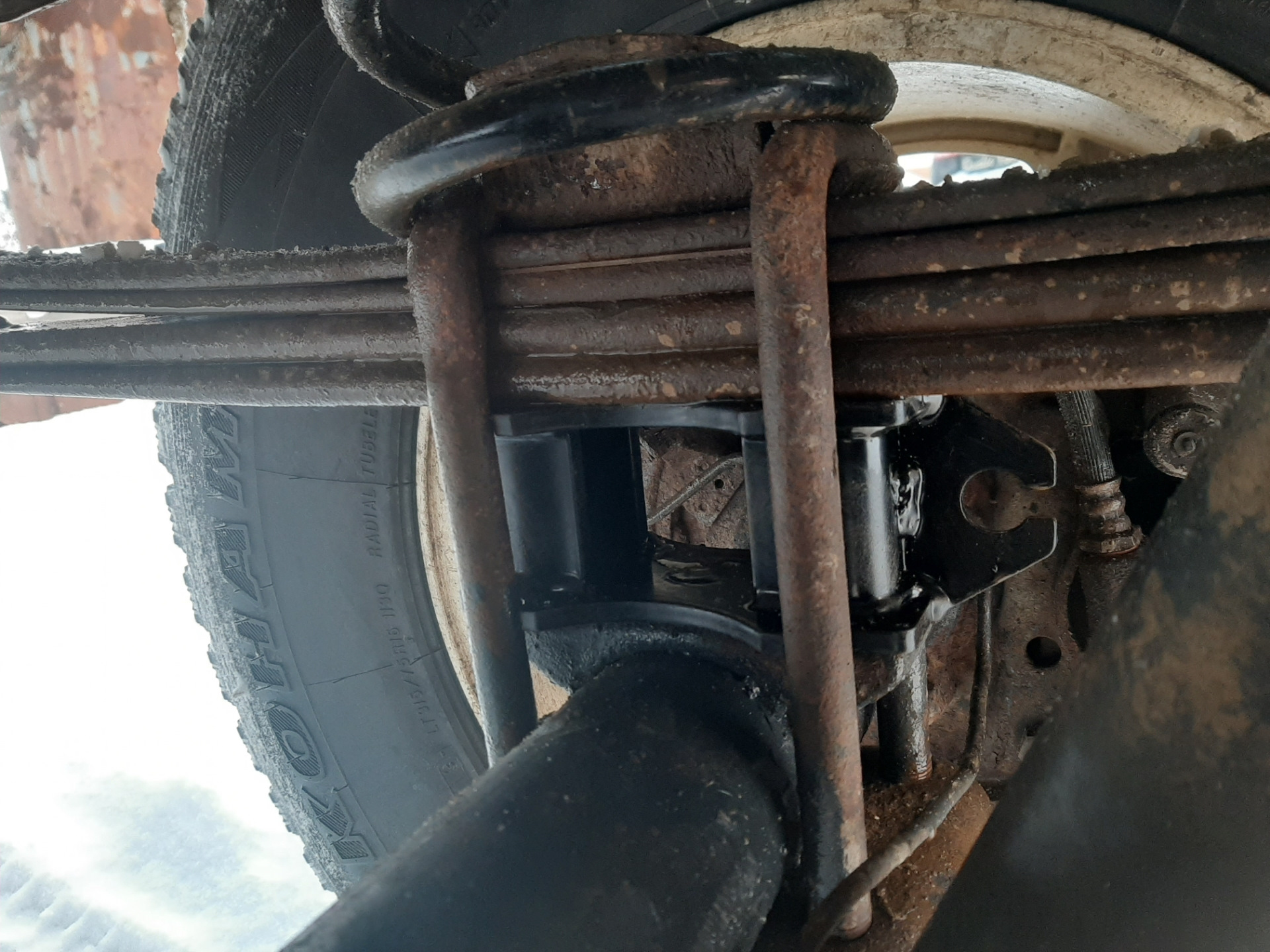 Проставки под рессоры — Nissan Datsun (D21), 3,2 л, 1992 года | тюнинг ...