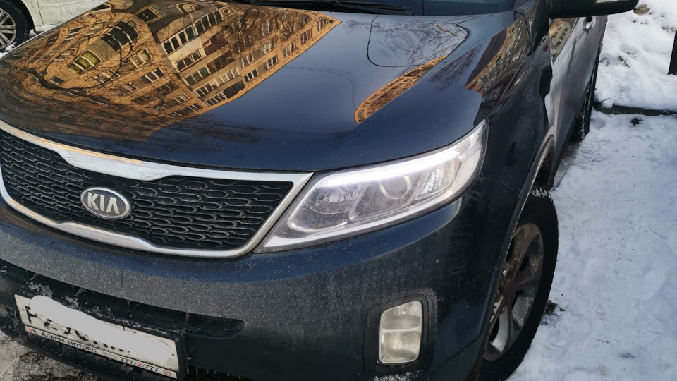 Свист на ходу при сбросе газа. — KIA Sorento (2G), 2,2 л, 2019 года ...