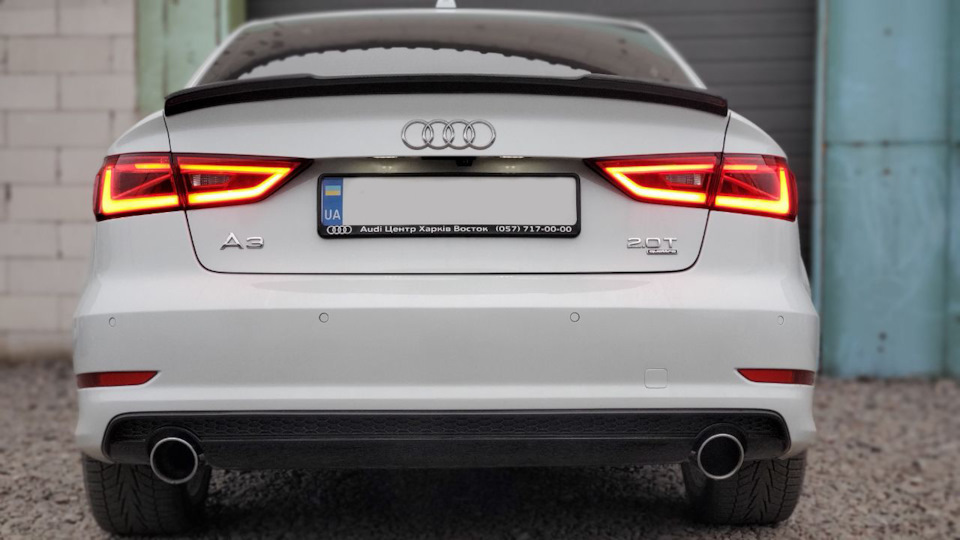Photo from the logbook Audi A3 Sedan (8V)