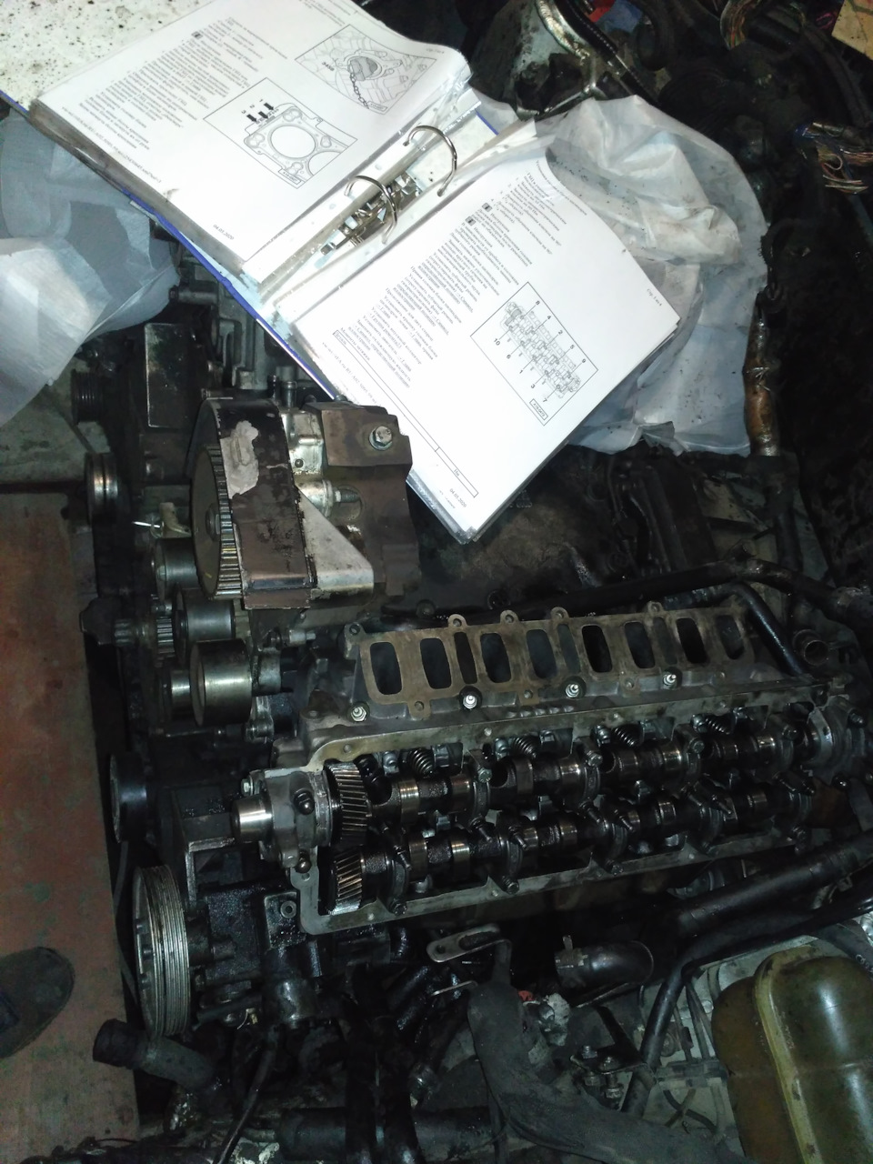 Прогар клапана или 50%-я капиталка. Часть 4 — Audi A8 (D2), 3,3 л, 2000 ...