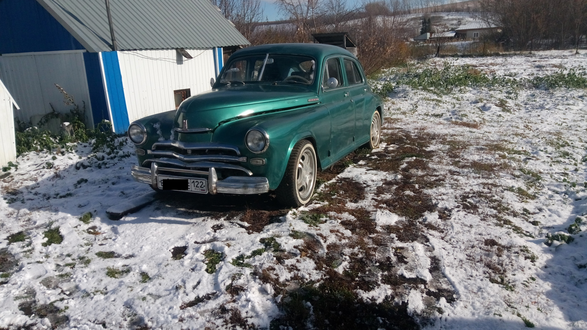 ГАЗ М-20 Победа 2.1 бензиновый 1954 | Стич минимальный бюджет на DRIVE2