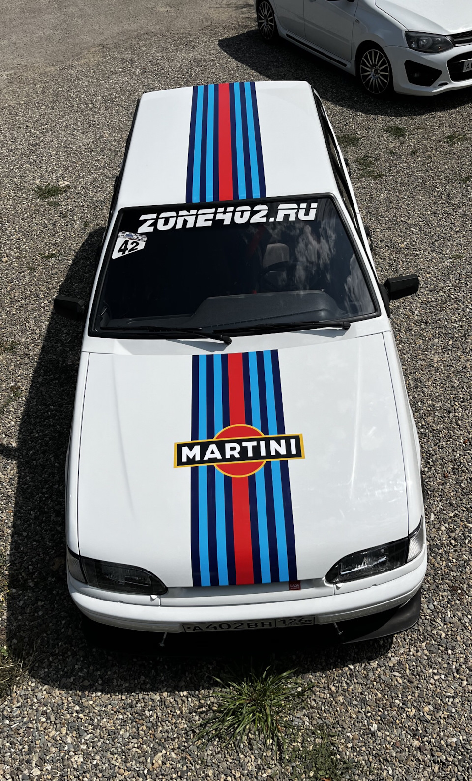 Martini racing livery — Lada 2114, 1,6 л, 2010 года | стайлинг | DRIVE2