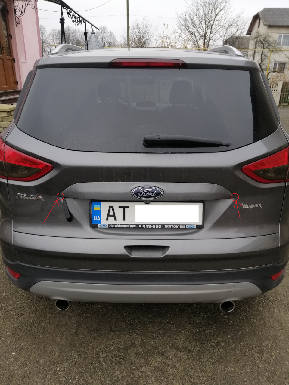 Исправляем детские болезни. Сабля — Ford Kuga (2G), 2 л, 2013 года | своими  руками | DRIVE2