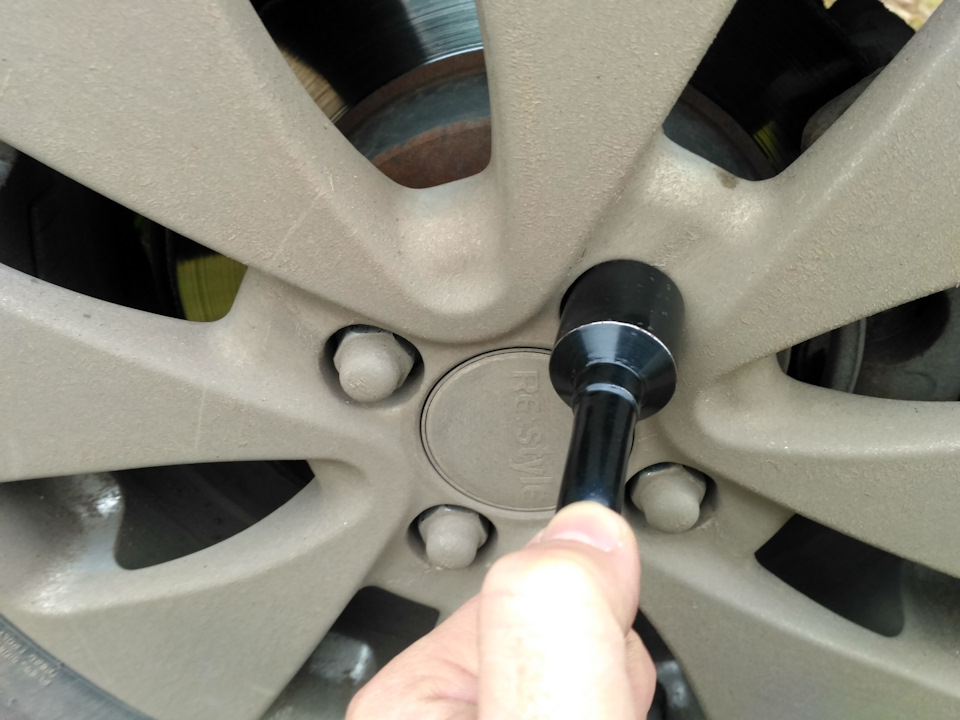 Доработка крестового баллонного ключа под неоригинальные диски k&k ...