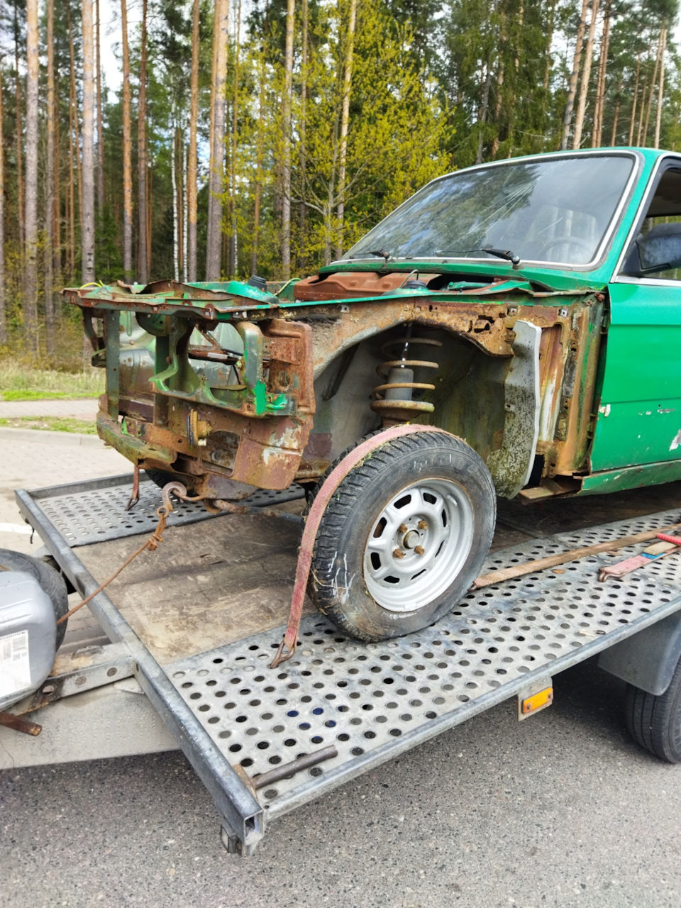 И радость и слезы. — BMW 3 series (E21), 1,6 л, 1976 года | эвакуация |  DRIVE2