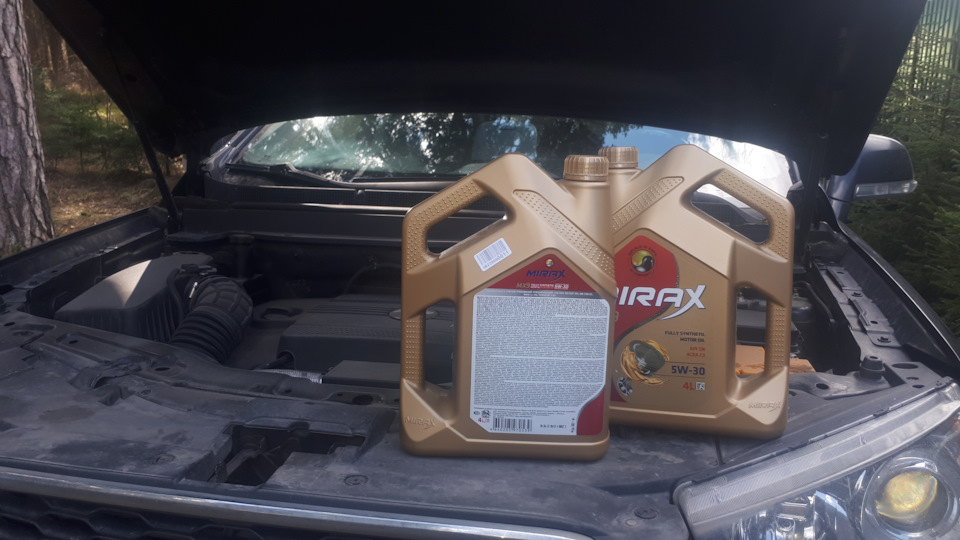 276. Как я масло поменял., и это Mirax 5W-30 C3 — Chevrolet Captiva (1G ...