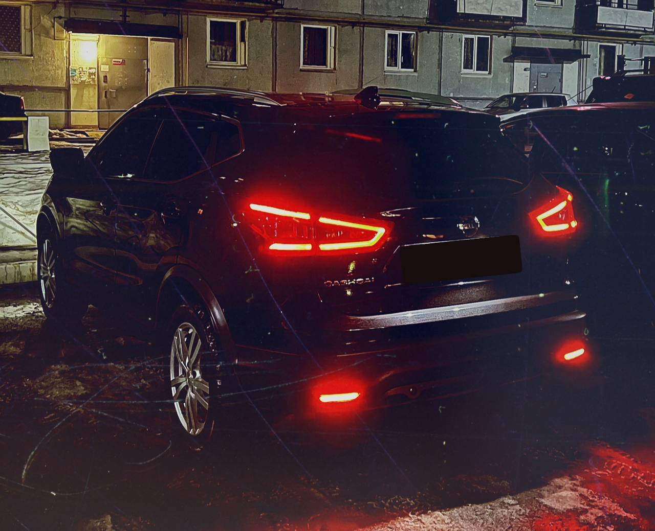 #11 Задние противотуманные огни — Nissan Qashqai (2G), 2 л, 2017 года ...