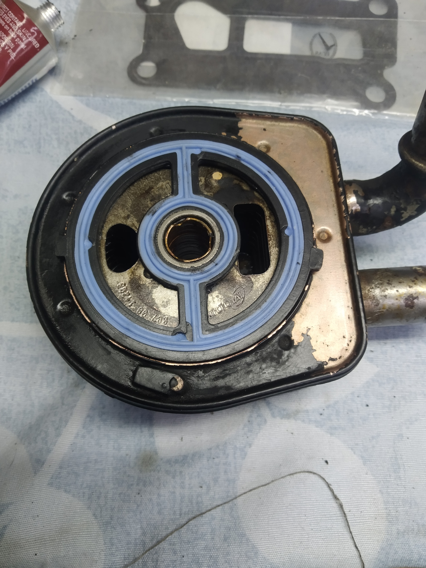 Замена прокладок теплообменника — Mazda 3 (1G) BK, 2 л, 2008 года ...