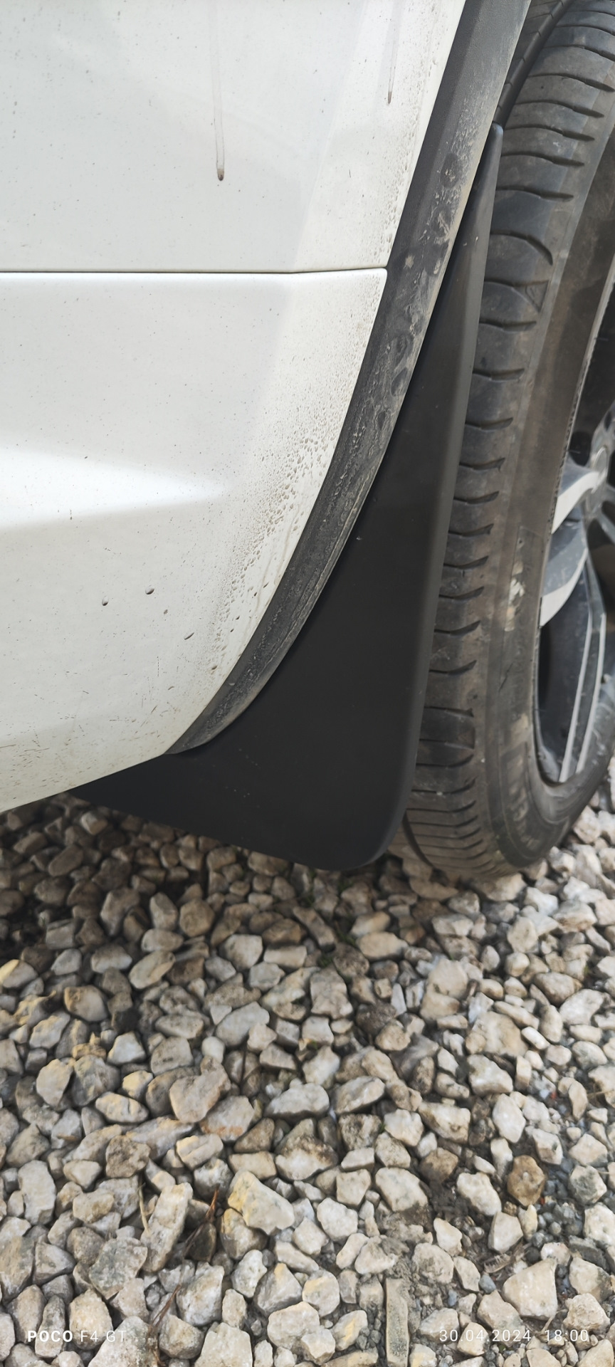 Кодиак установил брызговики SRTK 30.04.24 — Skoda Kodiaq, 2 л, 2018 ...