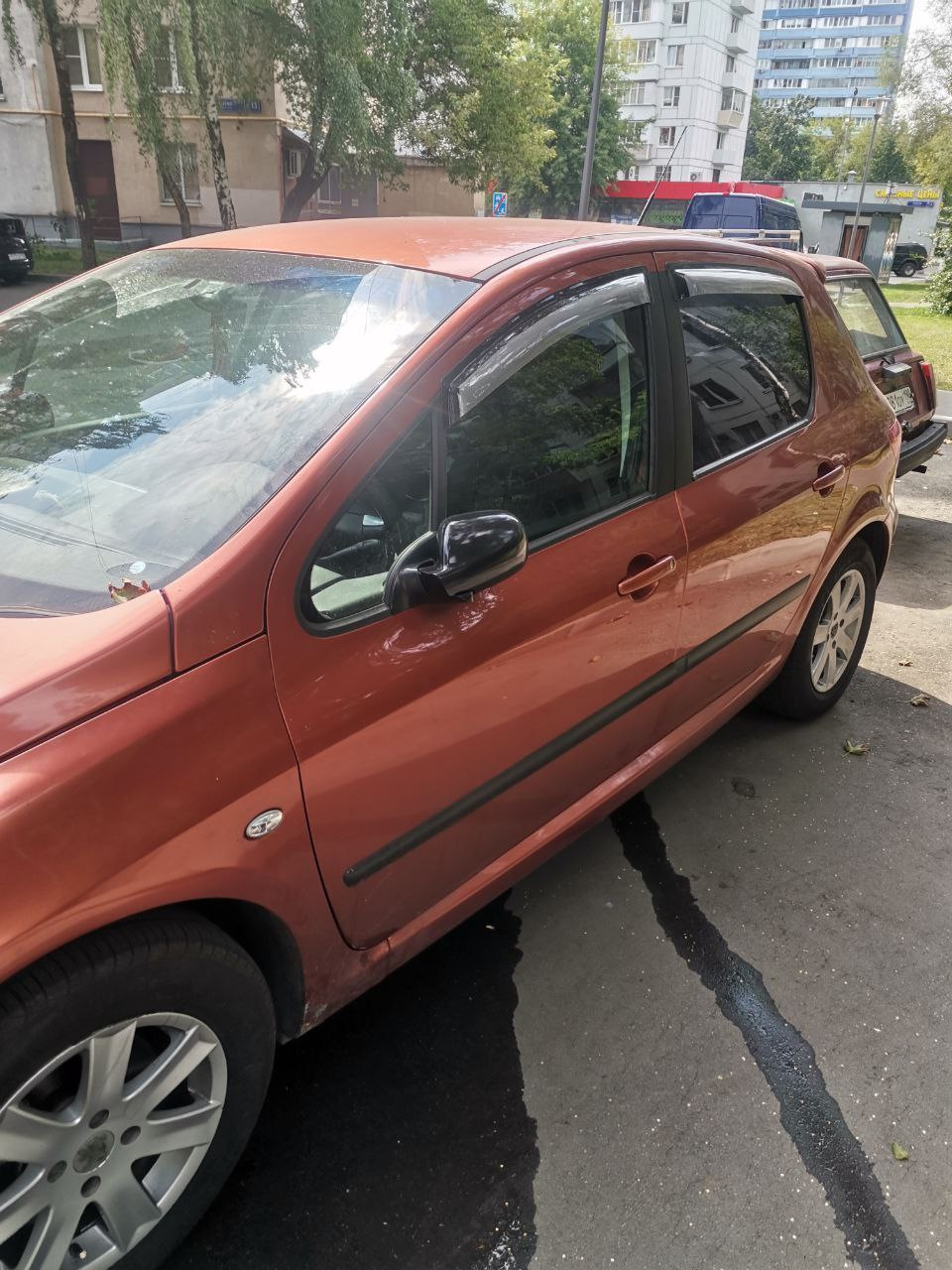 зеркала с авто складыванием — Peugeot 307, 1,6 л, 2004 года | своими ...