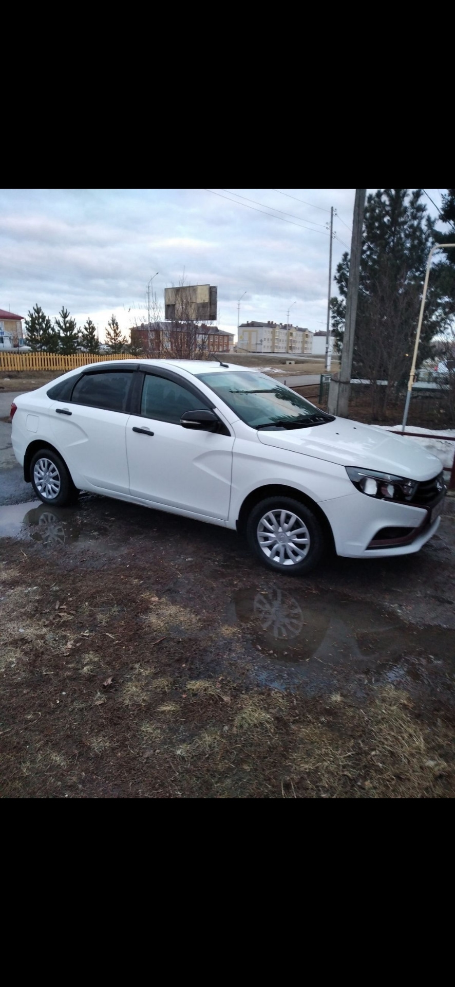 В память от прошлого хозяина — Lada Vesta, 1,6 л, 2018 года | покупка машины  | DRIVE2