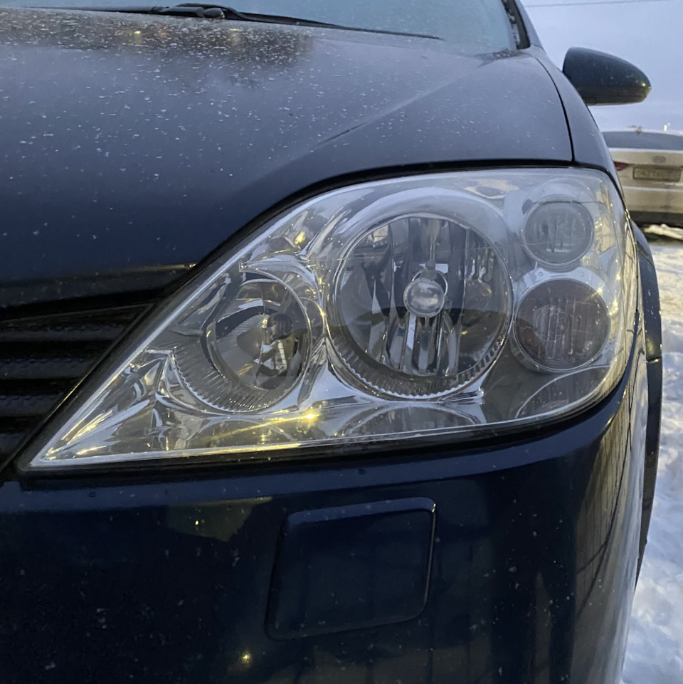 Полировка фар — Nissan Primera (P12), 1,8 л, 2006 года | тюнинг | DRIVE2
