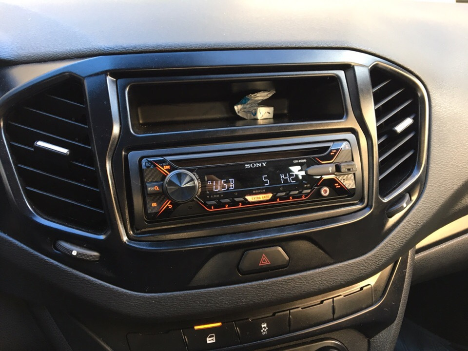 sony cdx g1201u lada vesta 1 6