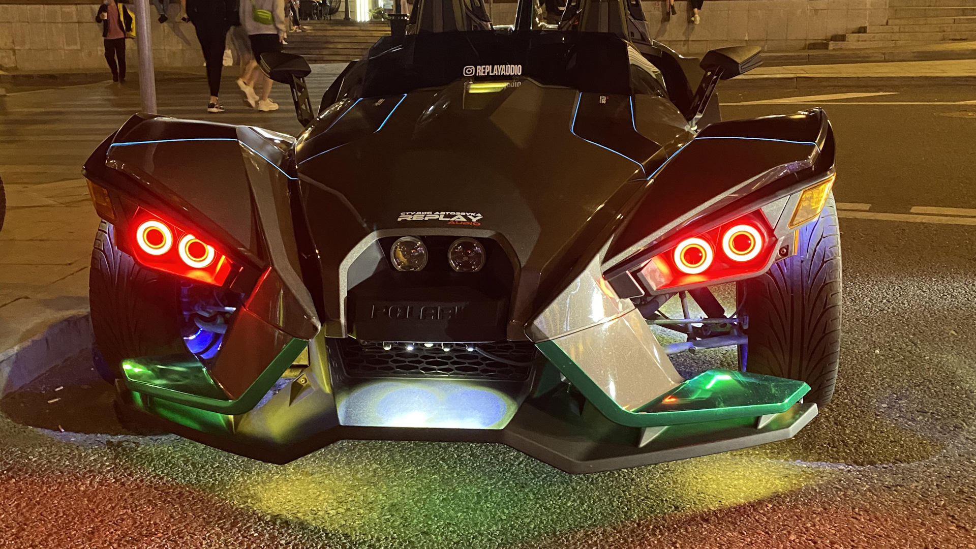 Polaris Slingshot project1 BatMobile ReplayAudio BatMobile
