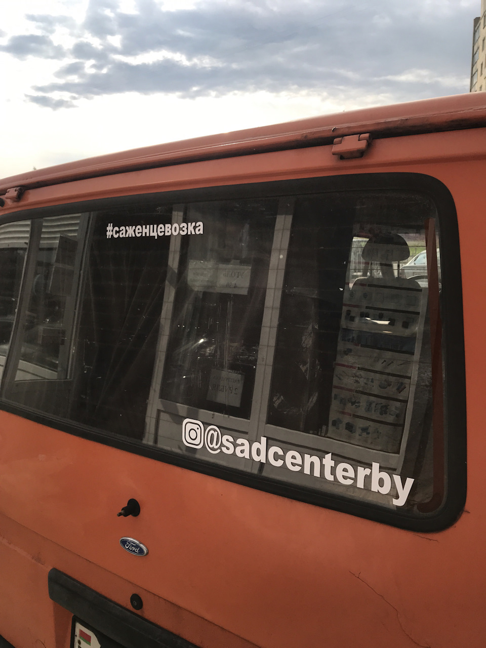 Наклейки и KURACHKA часть 1 — Ford Transit (4G), 2,5 л, 1992 года ...