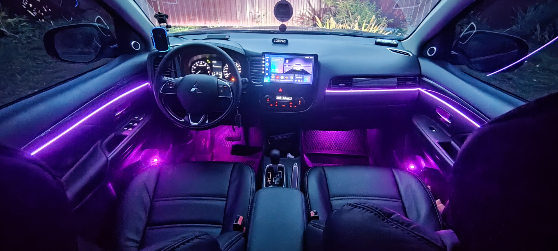 Подсветка салона Ambient Light Audi a6