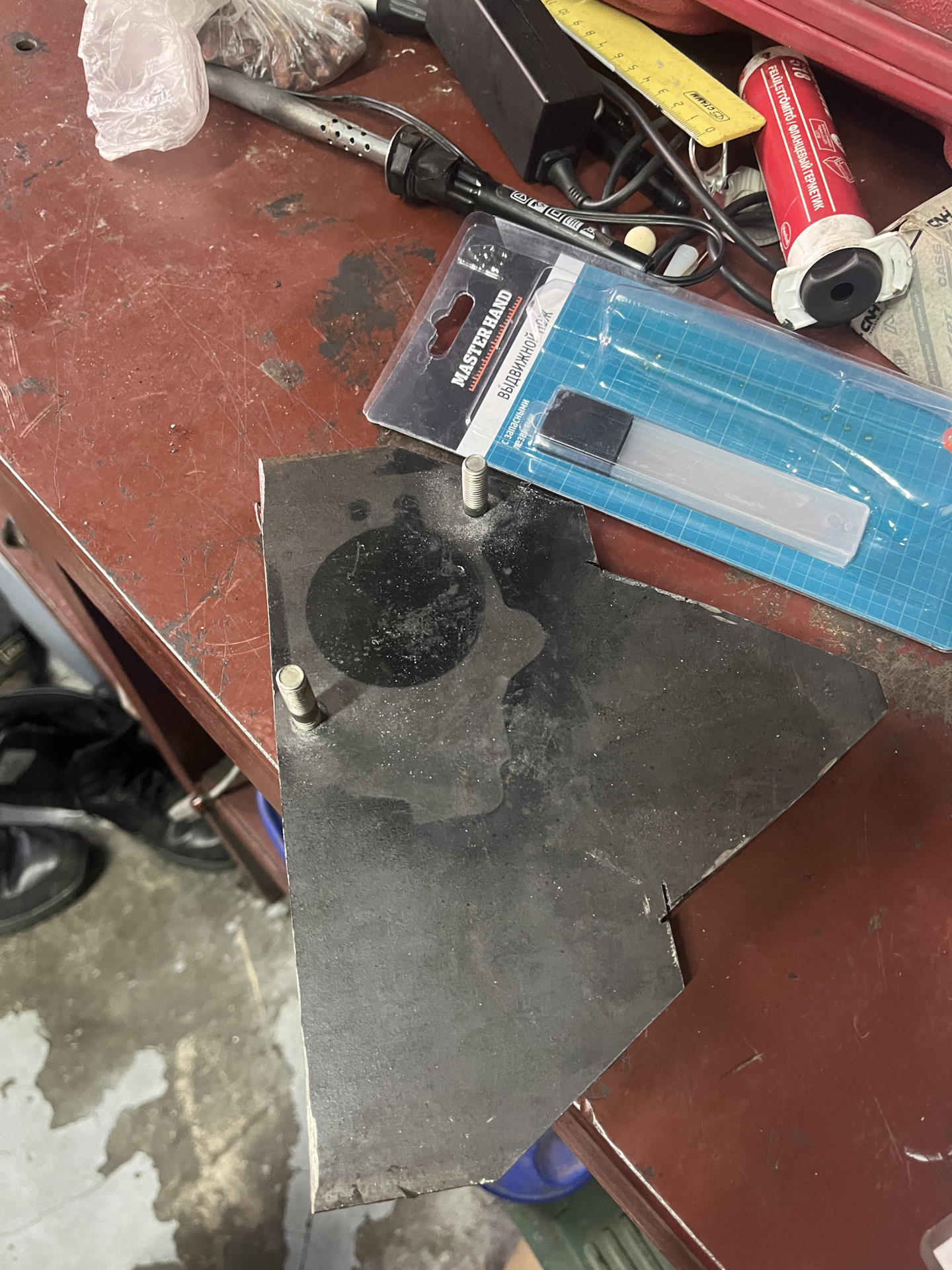 Самодельный ресивер на шеснарь — Lada 21033, 1,7 л, 1985 года | своими ...