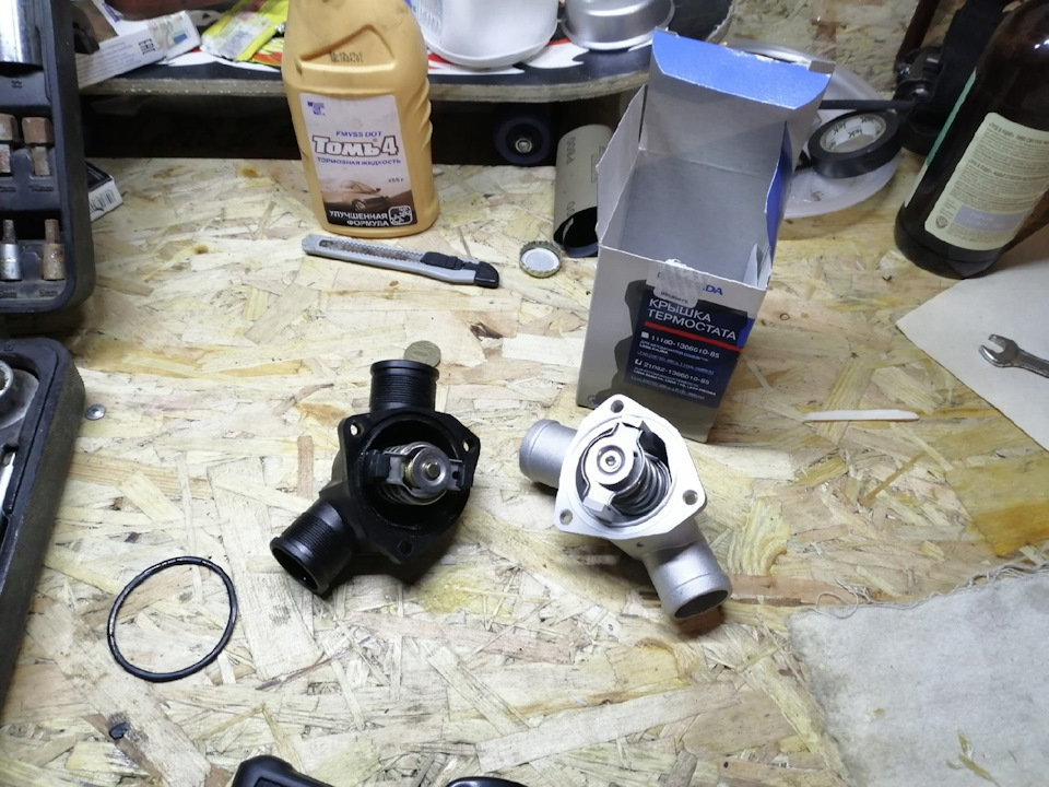 Повышенная температура Приора унивесал/ конец истории и отзыв о ...