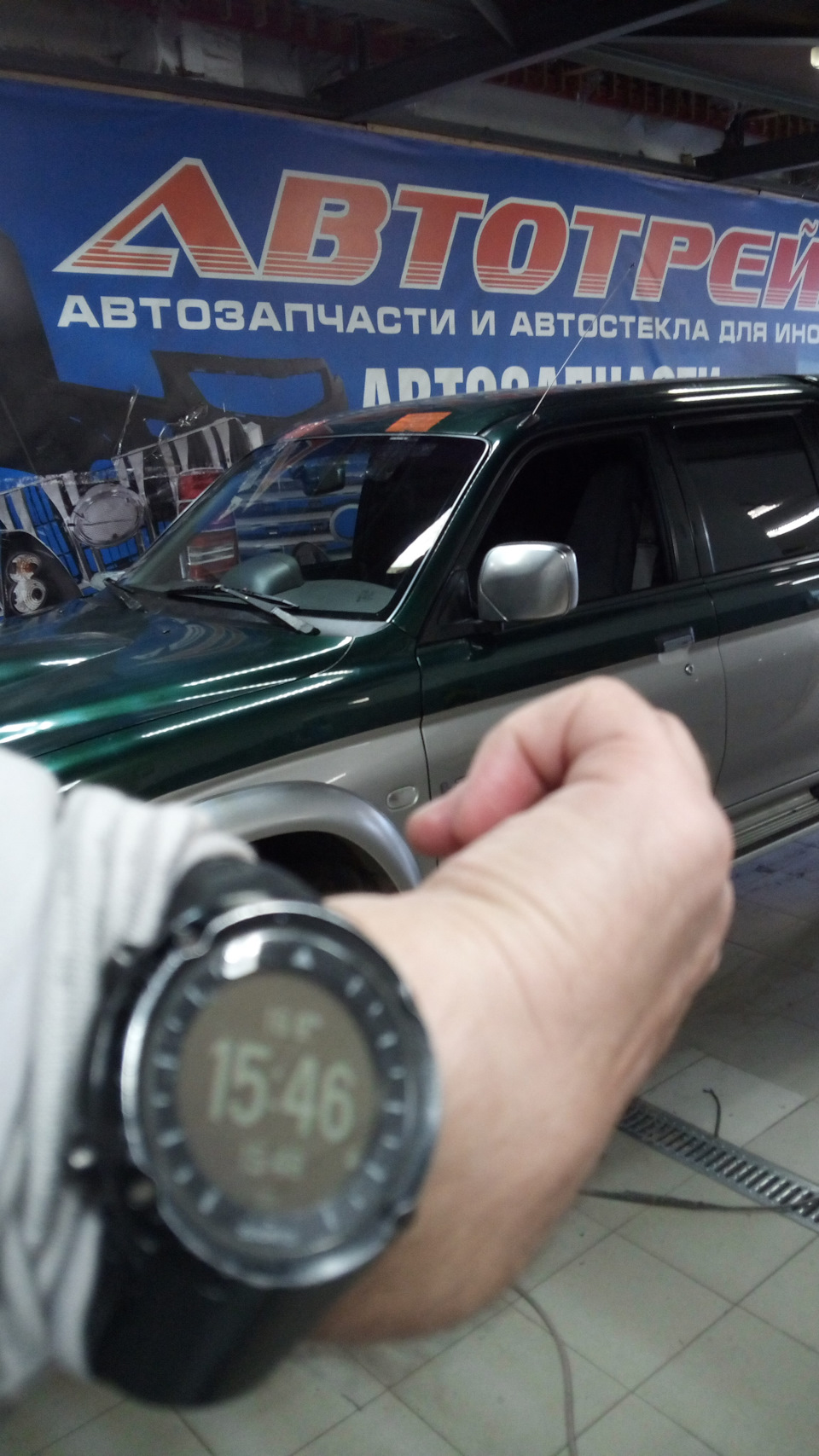 Очистка форсунок, замена лобового стекла — Mitsubishi L200 (3G), 2,5 л ...