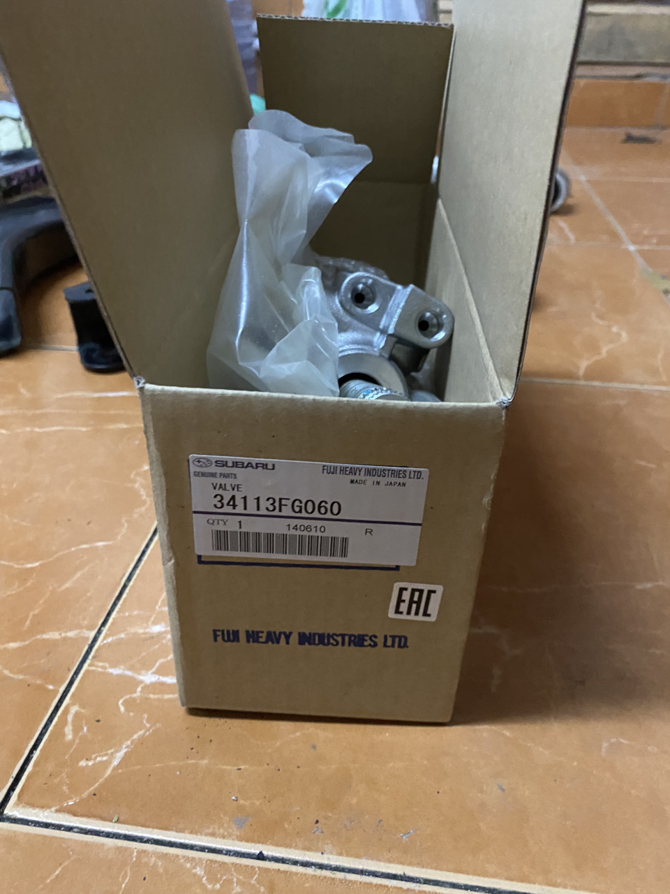 Фото в бортжурнале Subaru Legacy (BL/BP). Запчасти на фото: 34113FG060