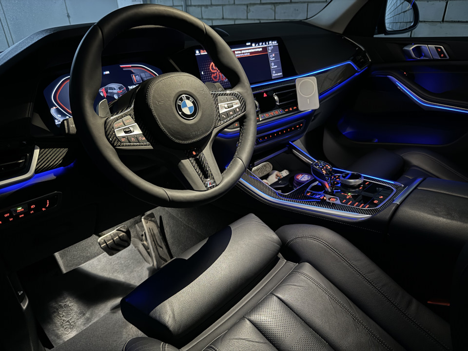 М-руль + карбоновая вставка — BMW X5 (G05), 2 л, 2020 года | стайлинг ...