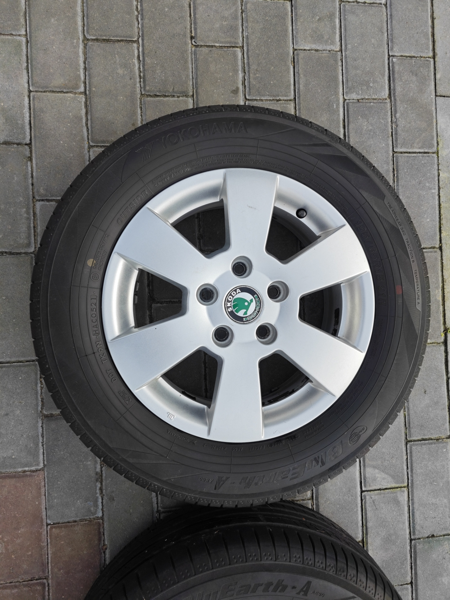 Продам диски в сборе r15 — Skoda Octavia A5 Mk2, 1,6 л, 2011 года ...