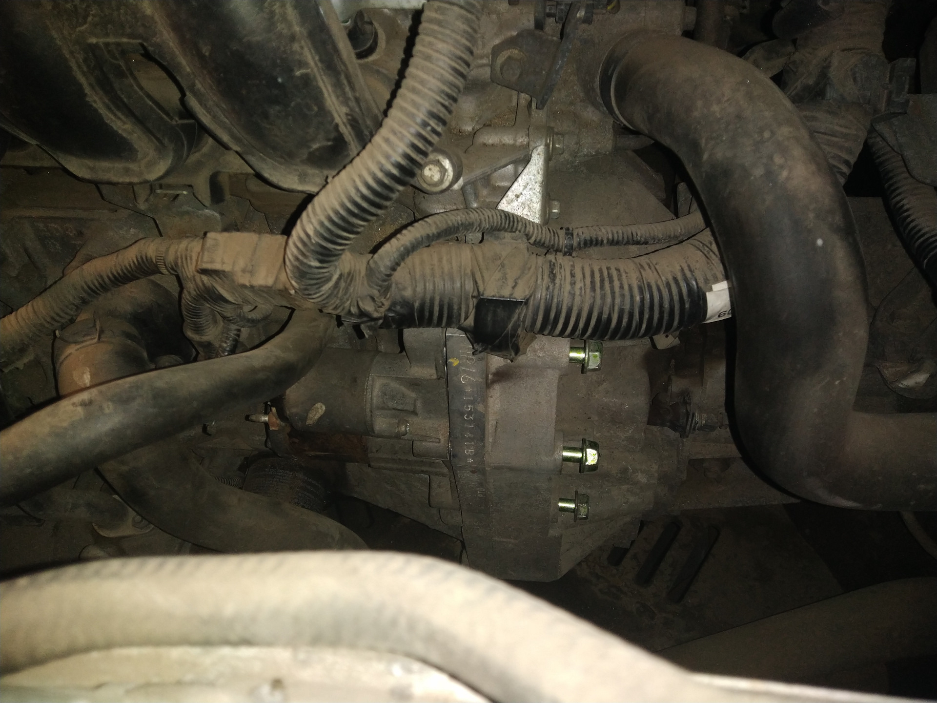 Ревизия стартера HR16DE — Nissan Qashqai (1G), 1,6 л, 2009 года ...