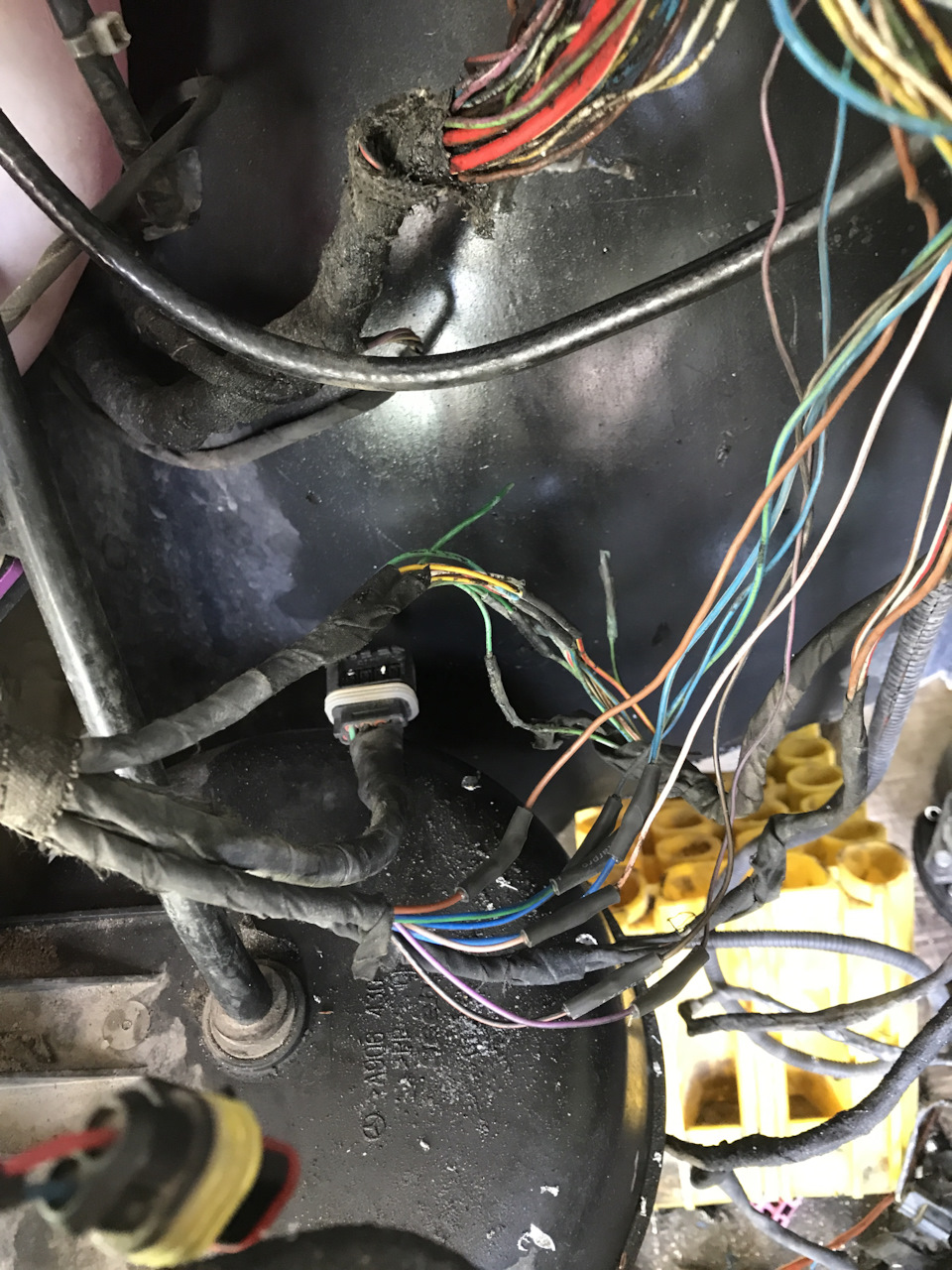 Замена блока АBS+возня с косой ЗБУ — Volkswagen Crafter (1G), 2,5 л ...