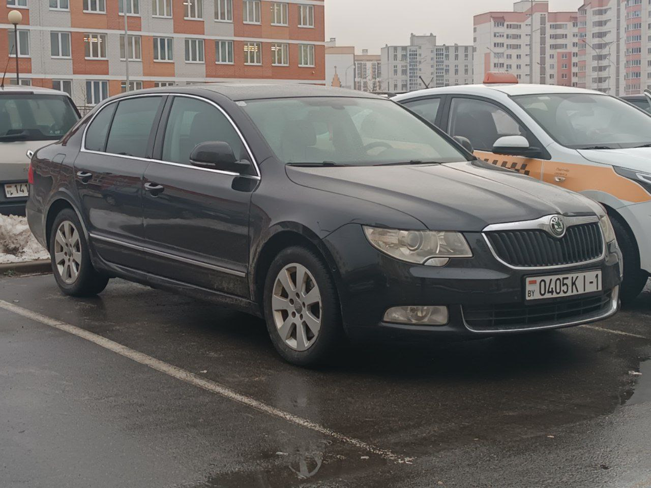 Переобулась — Skoda Superb Mk2, 1,8 л, 2010 года | колёсные диски | DRIVE2