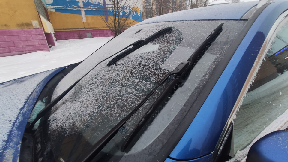Дворники "вош" — давай до свидания! — Haval F7 (1G), 2 л, 2019 года ...