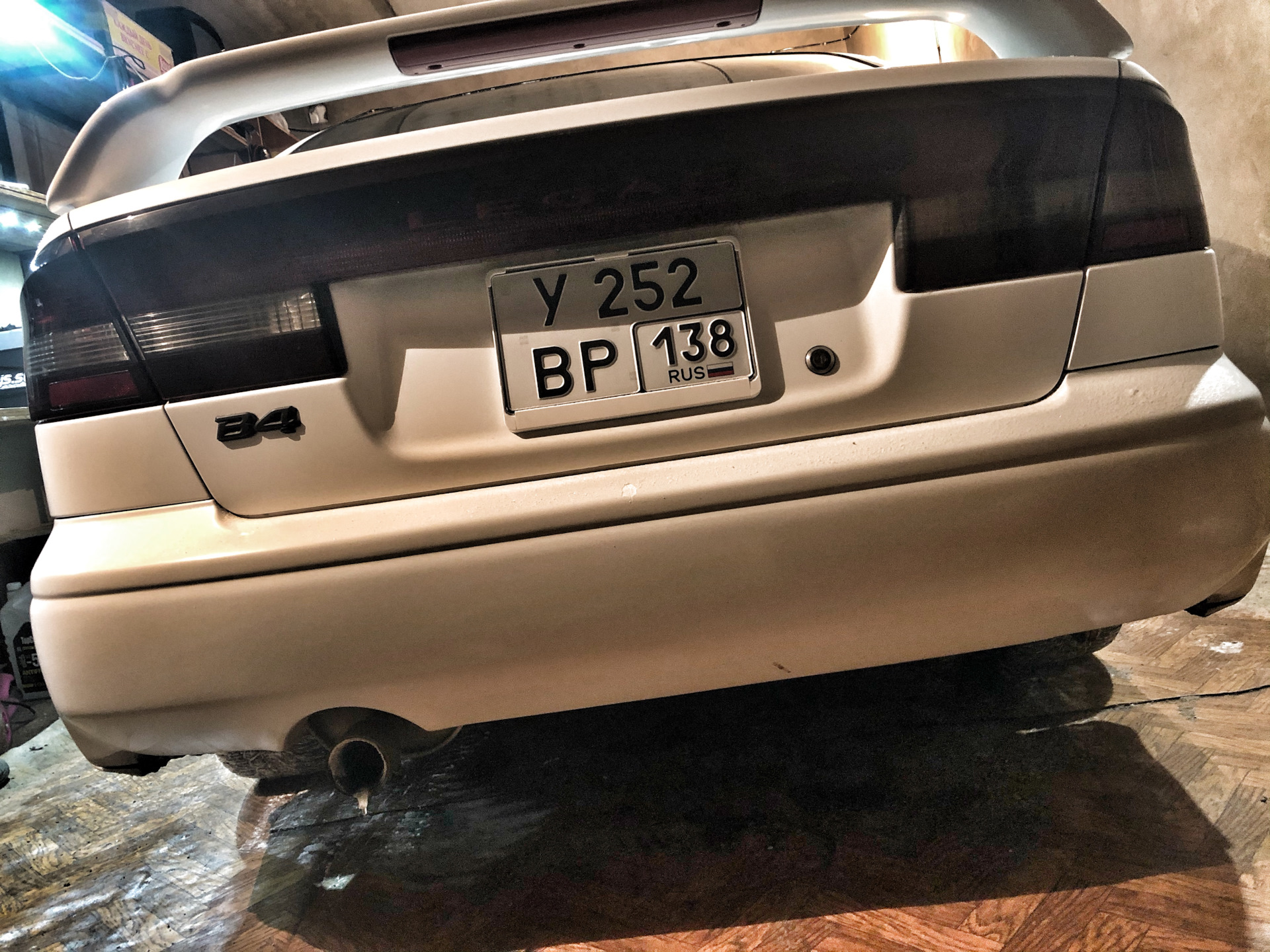 передний номер квадратный бампер можно