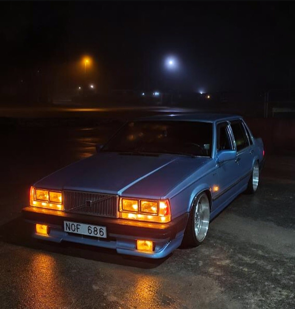 Старая реклама Volvo 740 и просто фото — Volvo 740, 2,3 л, 1989 года |  фотография | DRIVE2