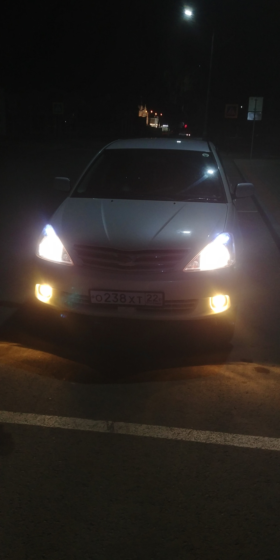Жёлтые туманки — Toyota Allion (T240), 1,8 л, 2004 года | стайлинг | DRIVE2