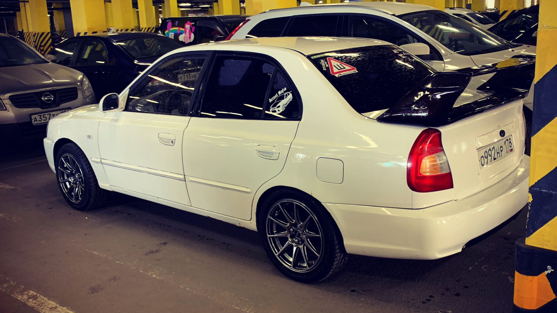 Hyundai Accent (2G) 2.0 бензиновый 2002 | subaru style)))2.0 на DRIVE2