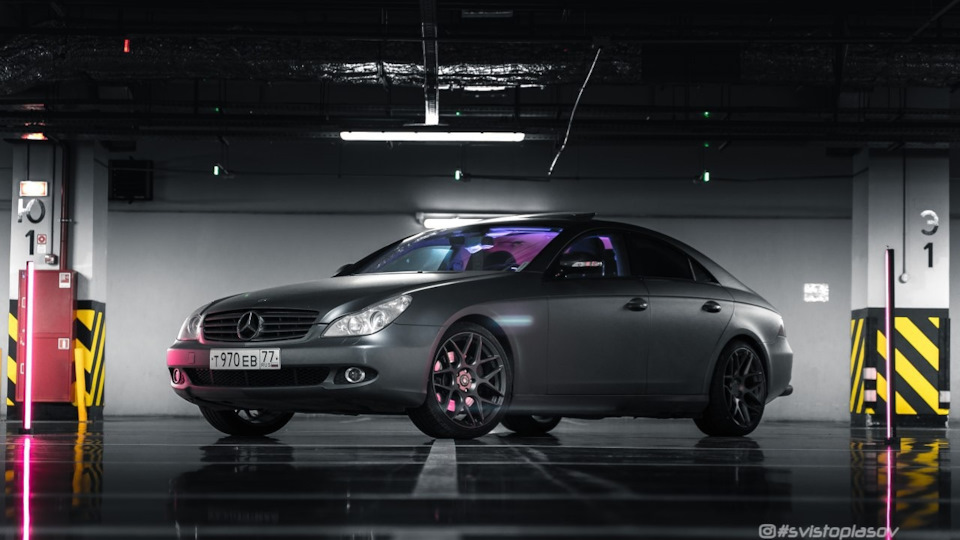 Сколько стоит перетяжка бамперов в пленку? — Mercedes-Benz CLS (W219 ...